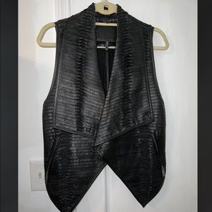 Line Lambskin Vest